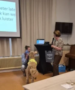 Hanneke met Atta en Tiny